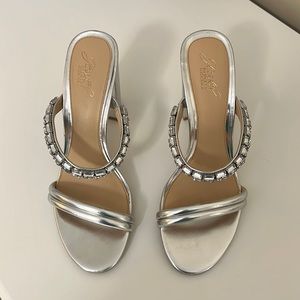 Jewel Badgley Mischka Crystal Sandal